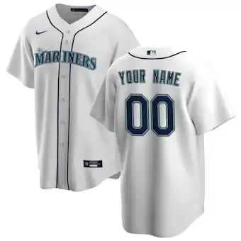 Seattle Mariners MLB Personalized Mix Baseball Jersey - Growkoc