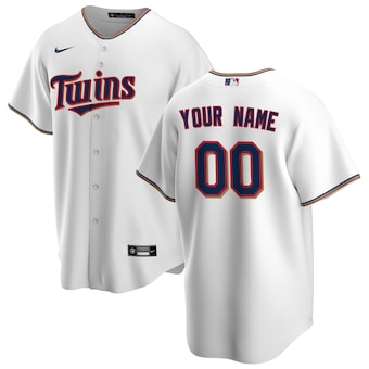 Minnesota Twins Women's Custom Name Number White Baseball Jersey • Kybershop
